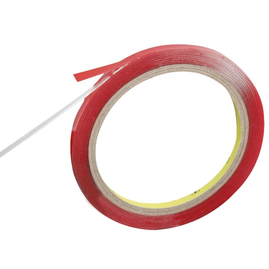 10 PCS Universal Car Transparent Double Sided Adhesive Tape, Width: 6mm, 3m×0.6cm
