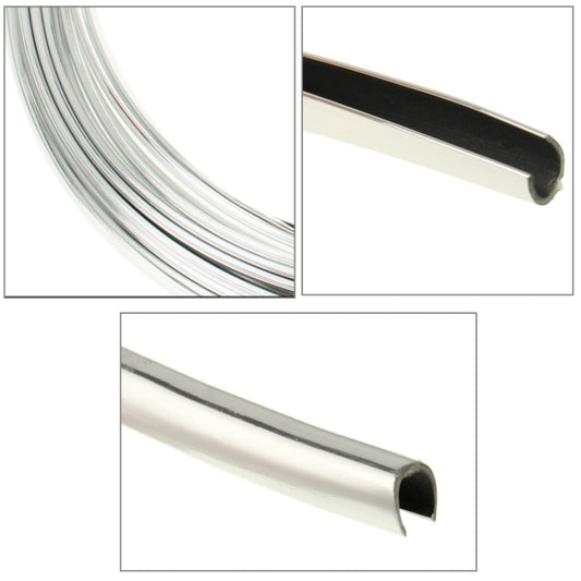Car Auto Truck Door Edge Guard Trim Molding Protector Strip, Length: 12m, 12m
