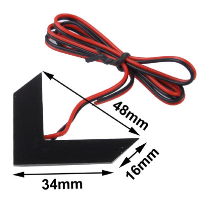 14 LED 3528 SMD Arrows Light for Car Side Mirror Turn Signal, Pairs, Universal Blue, Universal Yellow, Universal Red, 2 PCS, Universal Pink Light