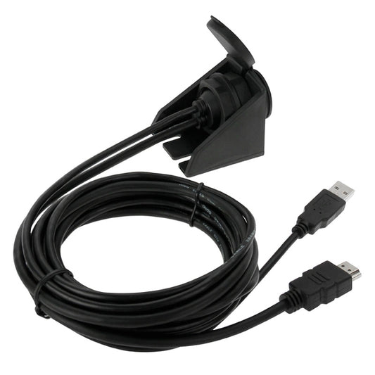 USB 2.0 & HDMI (Type-A) Male to Female Extension Cable, Length: 2m, USB 2.0 & HDMI (Type-A) Male to Female