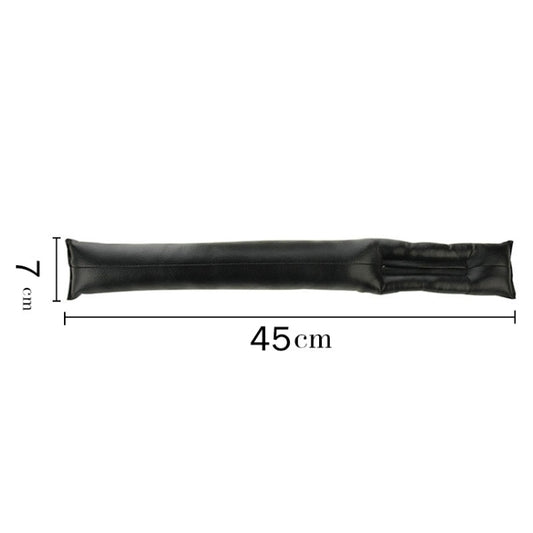 2 PCS Leather Car Seat Gap Filler, Size: 45x7x4.5cm