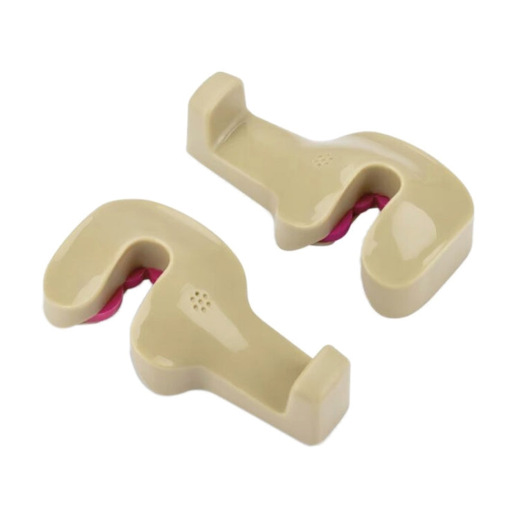 1 Pair Hidden Type Car Hook, Hidden Type Car Hook(Black), Hidden Type Car Hook(Green), Hidden Type Car Hook(Khaki), Hidden Type Car Hook(Blue)
