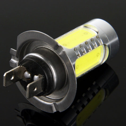 H7 21W White LED Fog Light for Vehicles, DC 12-24V