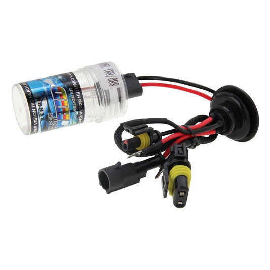 DC12V 35W H27/880/881 HID Xenon Light Single Beam Super Vision Waterproof Head Lamp, Color Temperature: 6000K, Pack of 2, 880/881