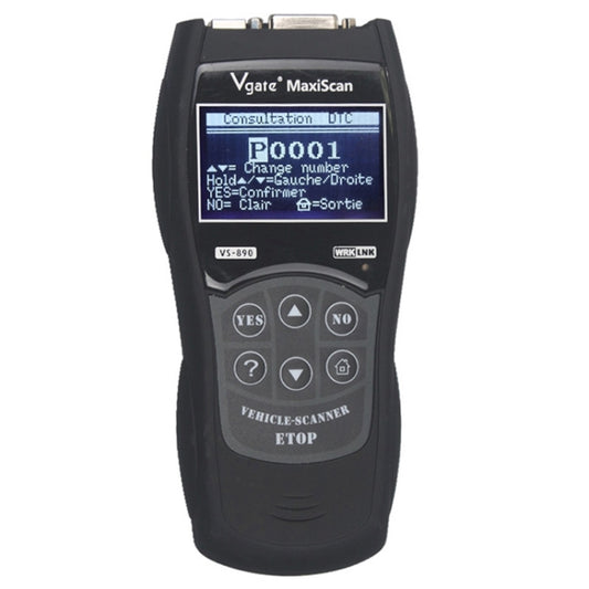 Vgate VS890 Professional Diagnostic Code Scanner Tool, Supported Multi Languages, VS890
