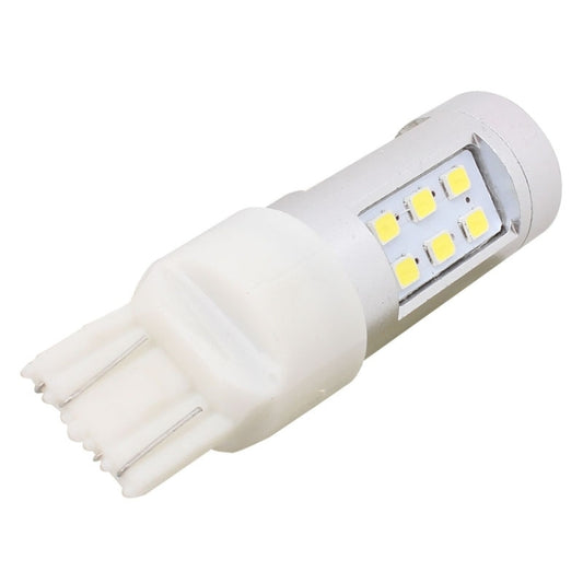 White T20 LED bulb with dual prongs and rectangular LED chip array