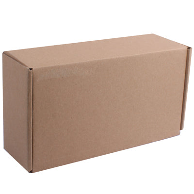 Brown cardboard shipping box