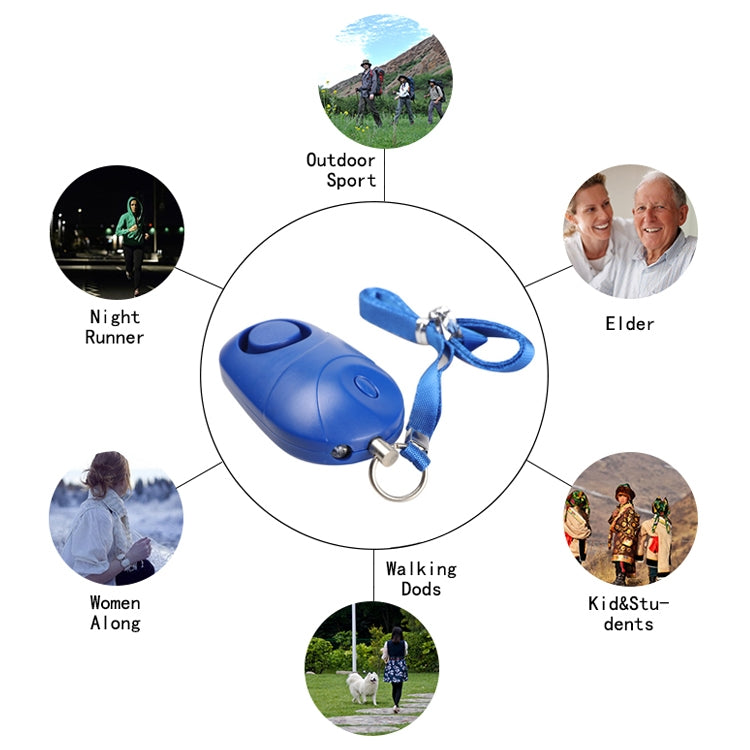 Personal Alarm Safety with Flashlight / Neck Strap, JX-681