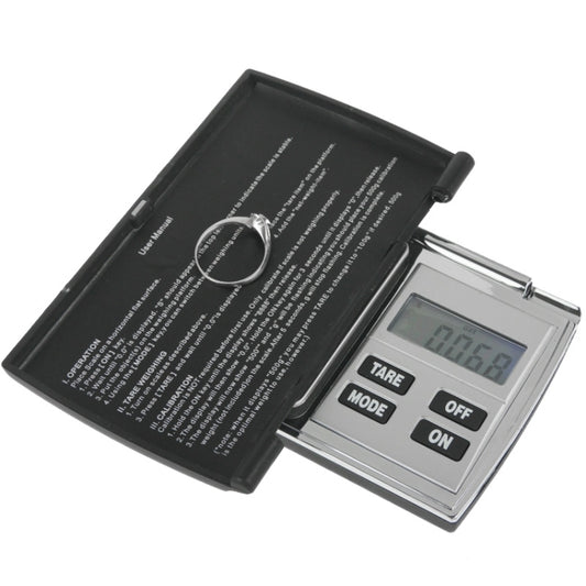 100g / 0.01g Flip Open Digital Scale with Backlight LCD Screen, 100g / 0.01g