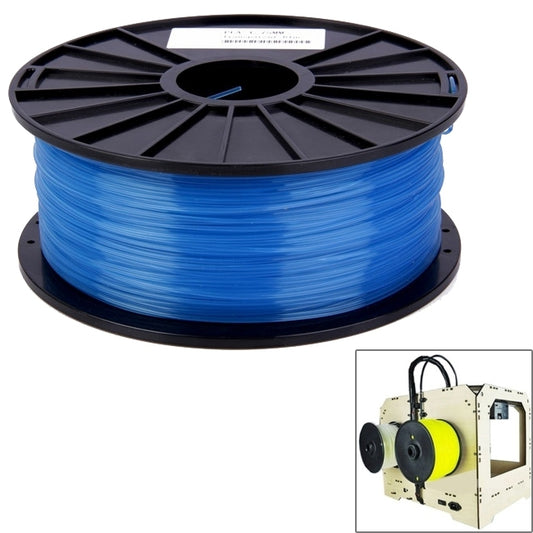 PLA 3.0 mm Transparent 3D Printer Filaments, about 115m