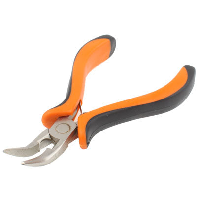 4.5 inch Long Bent Nose Pliers Hand Cutting Tool, Long Bent Pliers