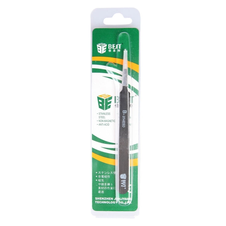 BEST anti-static tweezers blister package with ESD tool label