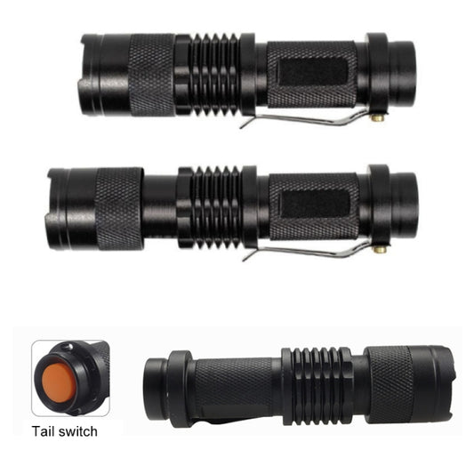 CF9044 LED Focus Flashlight, 3 Mode, XPE LED, Luminous Flux: 240lm, Length: 9.2cm