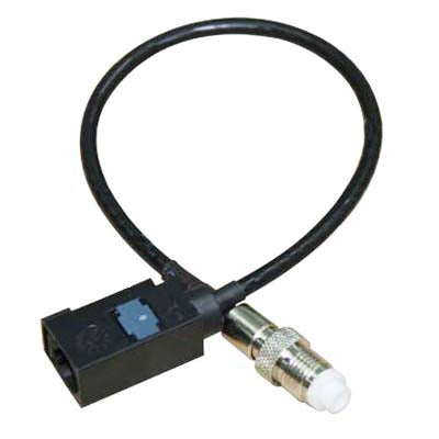 Fakra A Female to FME Female Connector Adapter Cable / Connector Antenna, Fakra A Female to FME