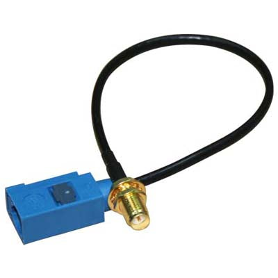 Fakra C Male to RP-SMA Female Connector Adapter Cable / Connector Antenna, Fakra C Male to RP-SMA Female