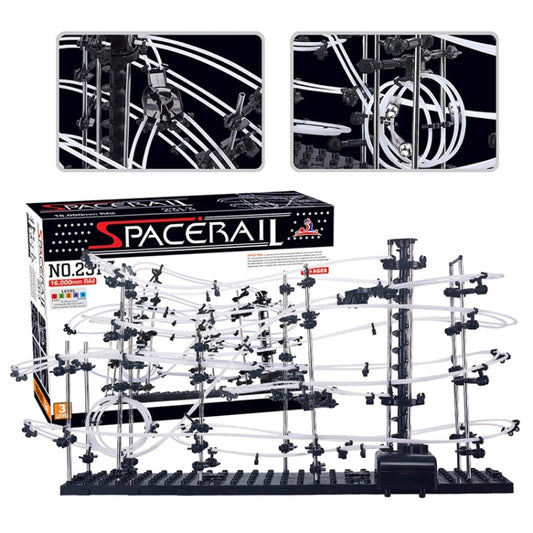 Space Rail , DIY Physics Spacewarp Rollercoaster Model Kit 16,000mm Rail, 342 in 1, Space Rail Model Kit