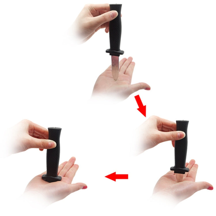5pcs Tricky Retractable Plastic Knife, Fun Gag Toy, Tricky Knife