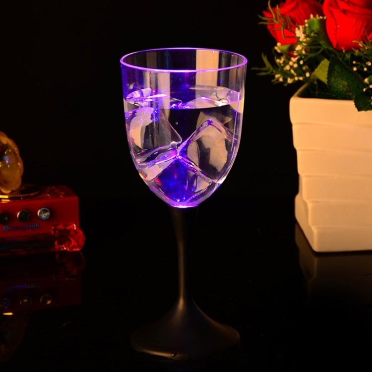 8-mode LED Colorful Light Flashing Red Wine Goblet for Bar, Light Flashing Wine Goblet