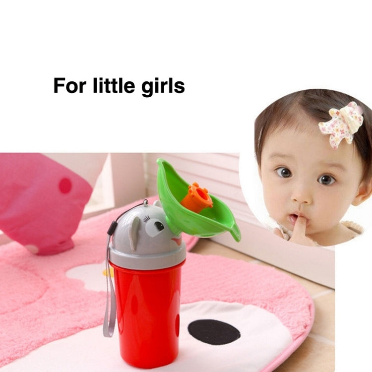 Portable Children Urinal / Car Urine Bottle for Girl, For Girl