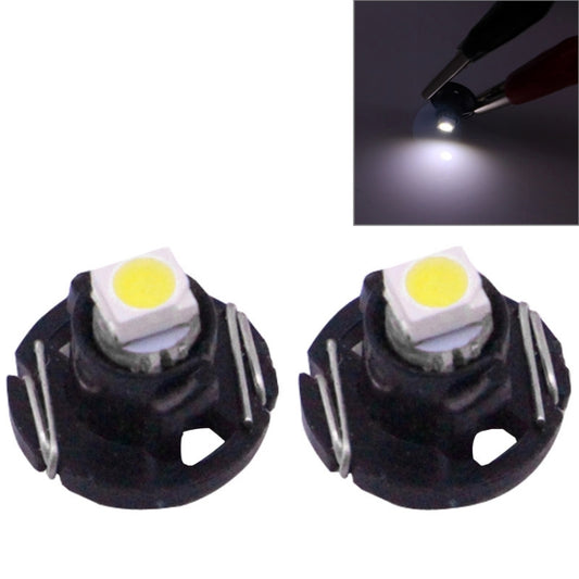LED T4.2 instrument bulbs, 2-pack, white LED, black base