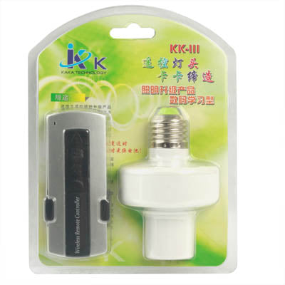 E27 Wireless Remote Control Lamp ,360-Degree(Full Range) Remote Contro