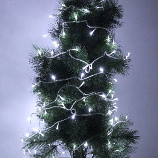 For Christmas Party, 100 LED White Light, with 8 Functions Controller, 220V, UK Plug