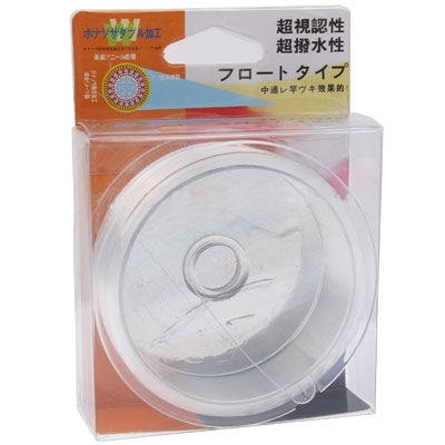 Packaged fishing line spool in clear plastic blister