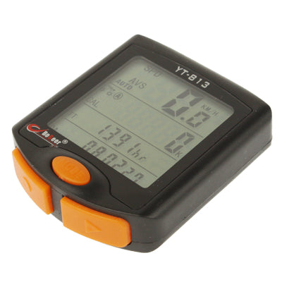 LCD Electronic Bicycle Speedometer , YT-813