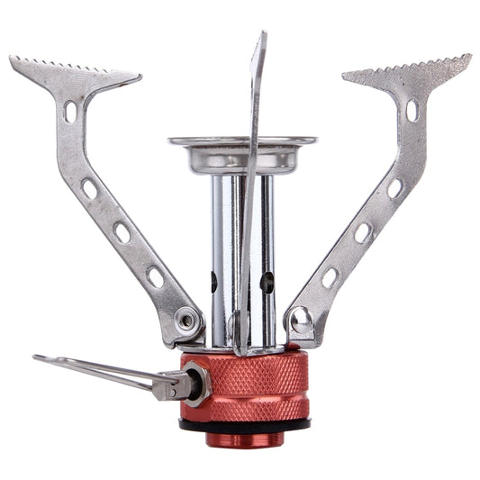 WH-S001 Outdoor Portable Ultra Mini Stainless Steel Gas Stove Camping Gas Stove, WH-S001