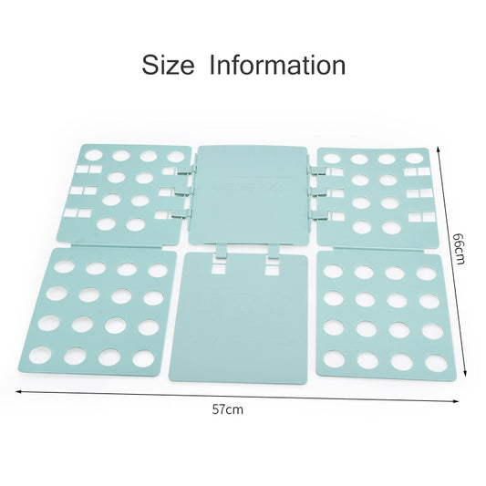Durable Plastic Laundry Storage Fold Unique Clothing Shelves Stacked Board Organizer Tools, Random Color Delivery, Expand Size: 66*57cm, 2317