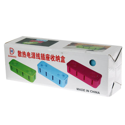 Electric Power Wire Cable Winder Socket Storage Organizer Box, Size: 265 x 88 x 75mm, Cable Winder Socket Organizer