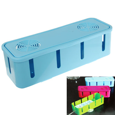 Electric Power Wire Cable Winder Socket Storage Organizer Box, Size: 265 x 88 x 75mm, Cable Winder Socket Organizer