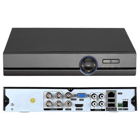 A41U-ZS 5 in 1 4 Channel Dual Stream H.264 1080N AHD DVR, Support AHD / TVI / CVI / CVBS / IP Signal, A41U-ZS