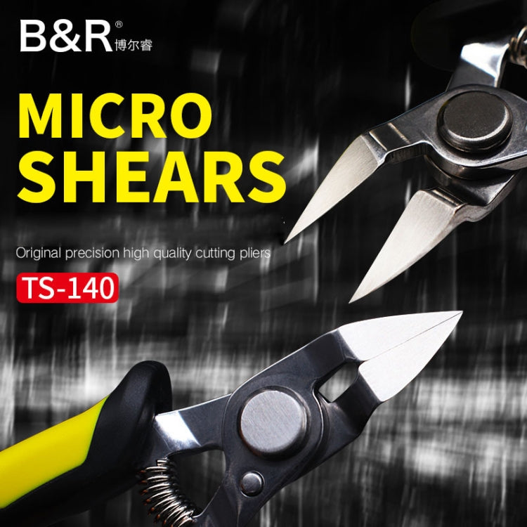 B&R TS-140 130mm 5 inch High Precision Wire Cable Cutters Cutting, B&R TS-140