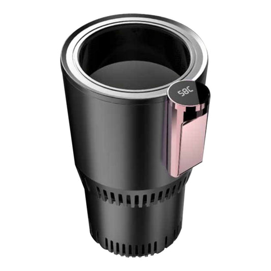 2-in-1 Smart Car Cup Cooler Outdoor Travel Heater Portable Auto Mini Refrigerator 12V Cooling Heating Cup and Drink Holder