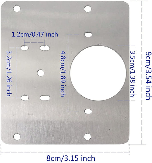 Hinge Repair Plate Cabinet Stainless Steel Hinge Repair Plate, Hinge Repair