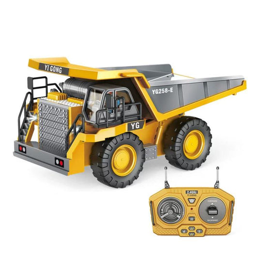 MoFun 1048 2.4G remote control nine-channel cargo construction vehicle 1:24 multi-function mining truck dumper, 1048