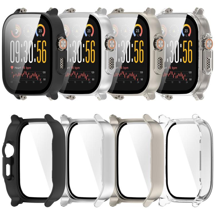 Tempered Glass Film Integrated PC Watch Protective Case, For Realme Watch 5