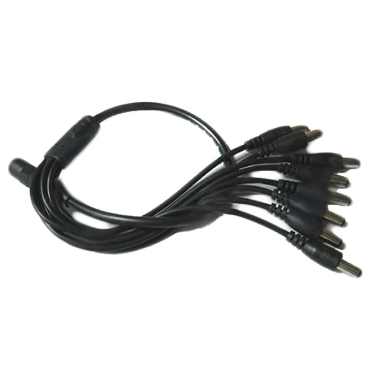 Power Supply Cable DC 1 to 8 Power Splitter Adapter Cable for Security CCTV Camera