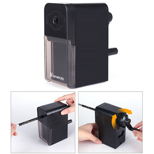 Hand Crank Mechanical Art Student Pencil Sharpeners Tool Office School Supplies