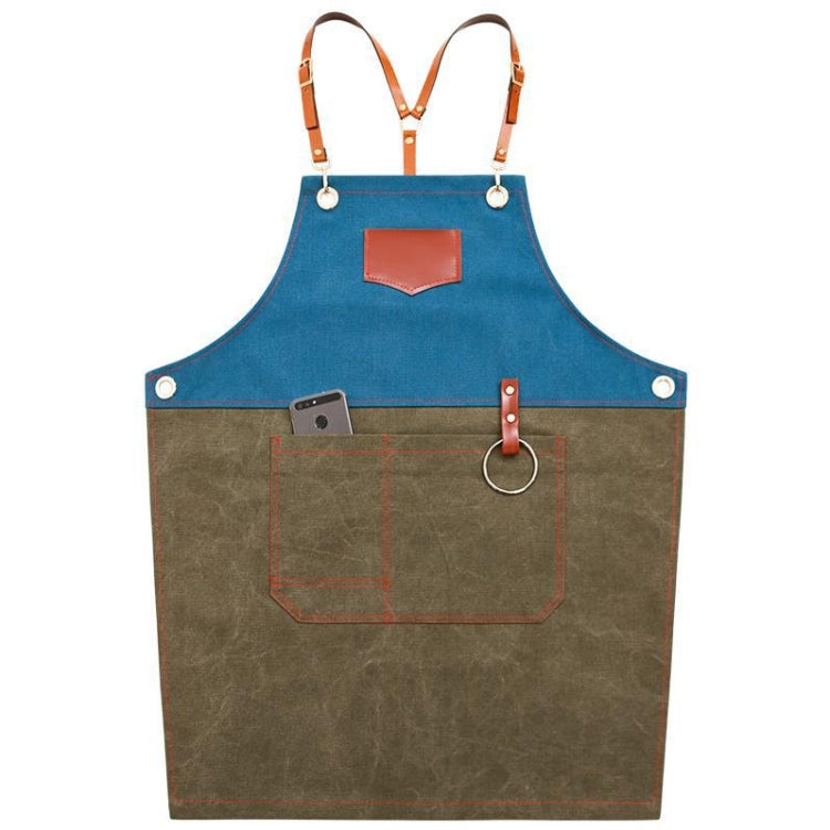 Men Women Overalls Denim Apron