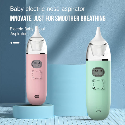 Music Baby Nasal Aspirator Newborn Electric Snot Cleaner