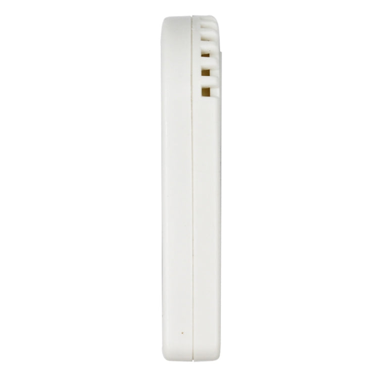 Indoor weather station slim side profile with vented edge