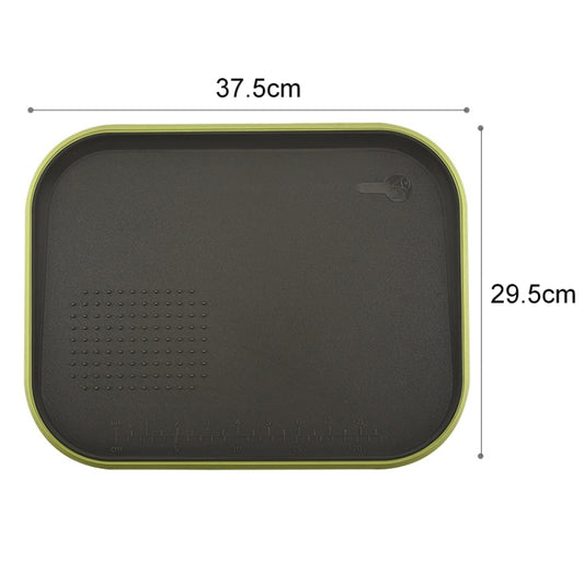 Multifunctional Anti-skid Double-sided Cutting Board Fruit Plastic Cutting Board, Square