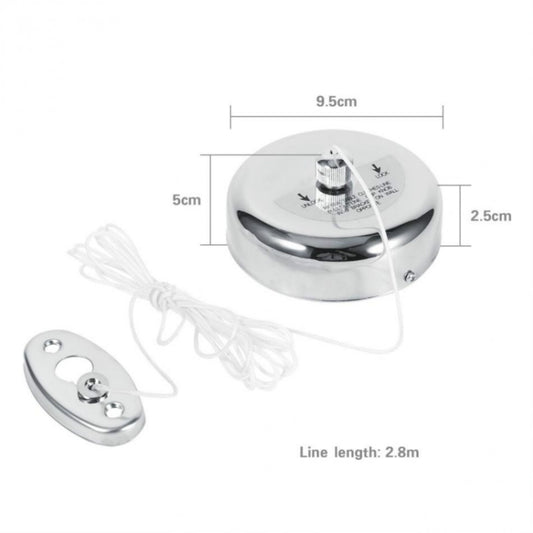 Portable Stainless Steel Retractable Clothesline Indoor Outdoor Laundry Hanger Clothes Drying Rack Rope, Stainless Steel Wall Hanging