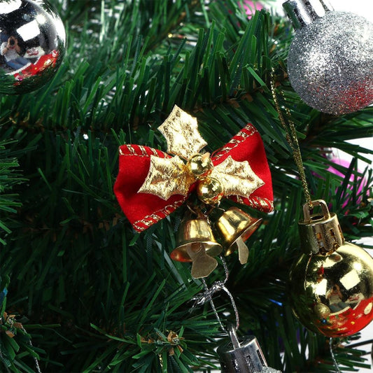 2 PCS Mini Cute Bow Christmas Tree Decoration Pendant