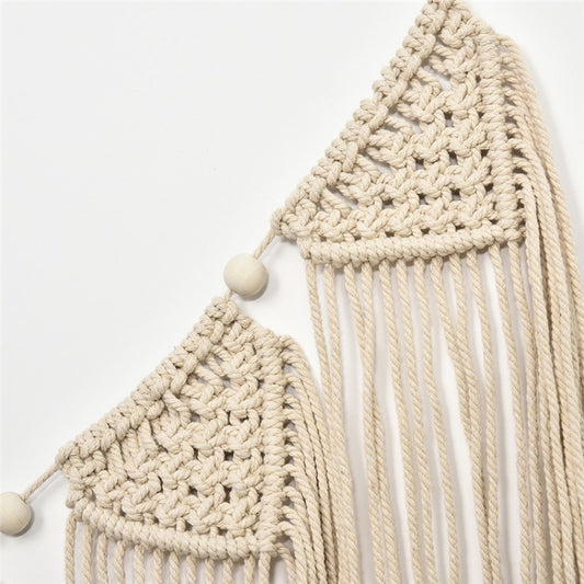 Vintage Handmade Lace Fringe Wall Hanging Home Decoration, 89x35CM, 89x18CM, 82x50CM