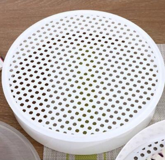 Microwave Steamer Cooker Steam Cooking Pot Accessories Vegetables Seafood Steamer, Single layer, Double layer