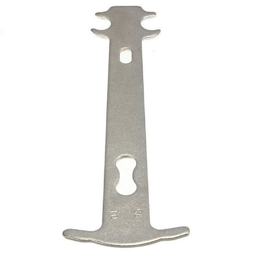 2pcs Bicycle Chain Wear Indicator Checker Mountain Road Bike MTB Chains Gauge Measurement Ruler Cycling Replacement Repair Tool, CHAIN-001