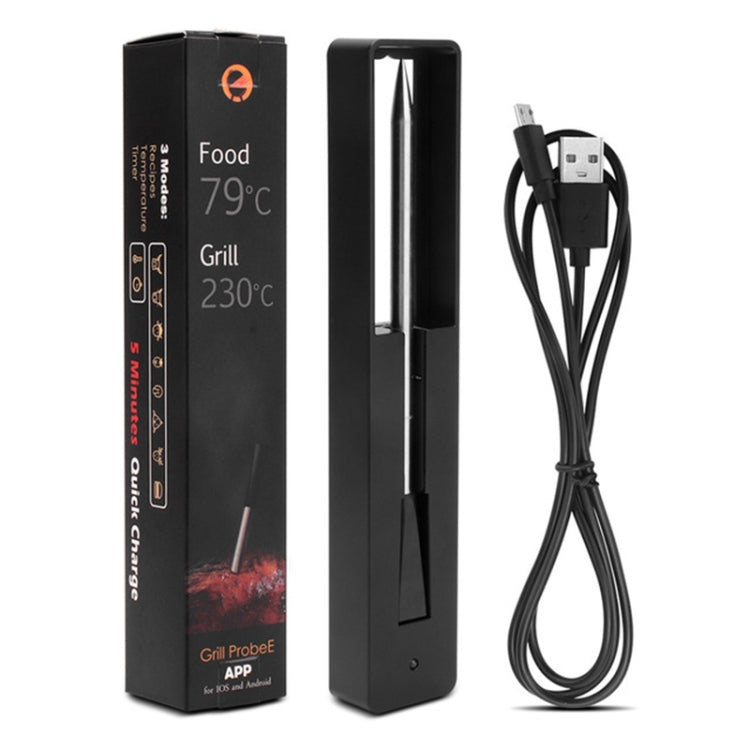 BBQ Kitchen Wireless Bluetooth Smart Food Oven Thermometer, Food Temperature Range: 0-100 degree